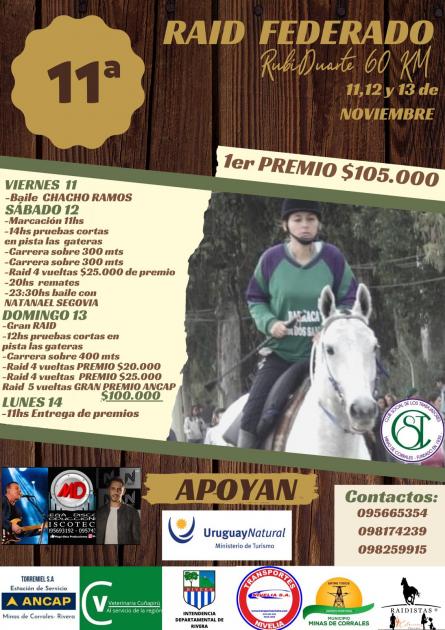 11º Edición del Raid Federado “Rubi Duarte”, en Minas de Corrales