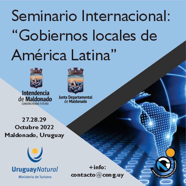 Seminario Internacional “Gobiernos locales de América Latina”