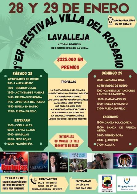 1º Festival Criollo de Villa del Rosario, Lavalleja