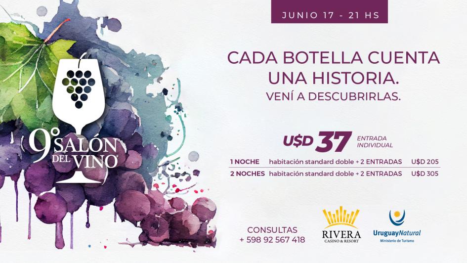 Novena edición del Salón del Vino en Rivera Casino & Resort