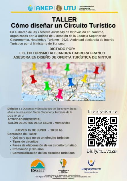 Taller “Cómo diseñar un Circuito Turístico”