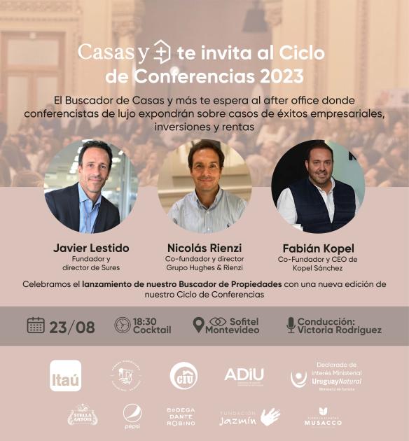 Ciclos de Conferencias Casas y más