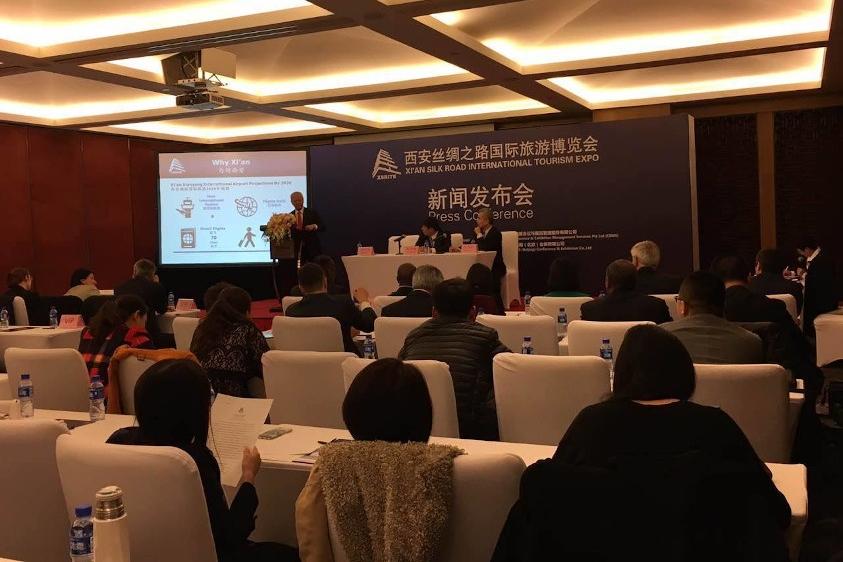Conferencia de prensa sobre Feria Internacional de Turismo de la Ruta de la Seda 2016, en Beijing