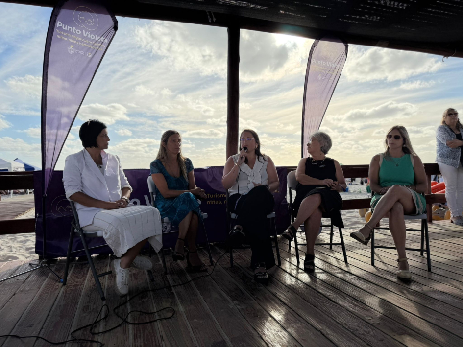 Turismo seguro: el Ministerio de Turismo instala Puntos Violetas “