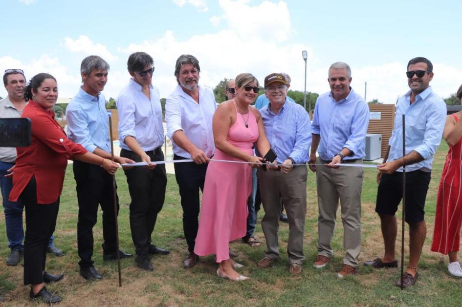 Inauguración de las piscinas en el Complejo Turístico La Charqueada