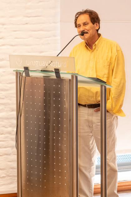 El cantautor Braulio López hizo referencia a la magia que posee el Festival del Olimar. El cantautor Braulio López hizo referencia a la magia que posee el Festival del Olimar.