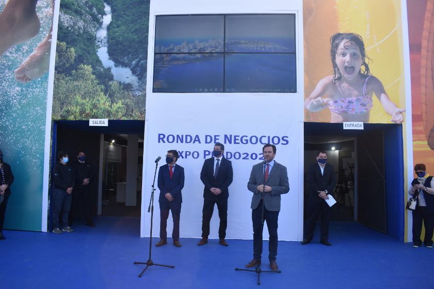 Inauguración del Pabellón del Ministerio de Turismo en Expo Prado 2020