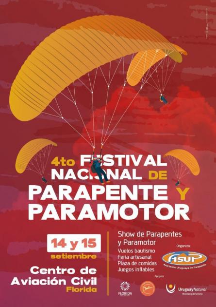 4° Festival de Parapente y Paramotor 4° Festival de Parapente y Paramotor