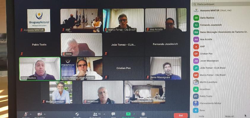 Viceministro Remo Monzeglio mantuvo reunión evaluar posibilidad de Temporada de Cruceros en Uruguay Viceministro Remo Monzeglio se reunió para evaluar posibilidad de Temporada de Cruceros en Uruguay