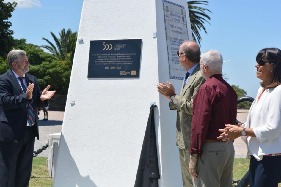 Acto conmemorativo de la llegada de Fernando De Magallanes 