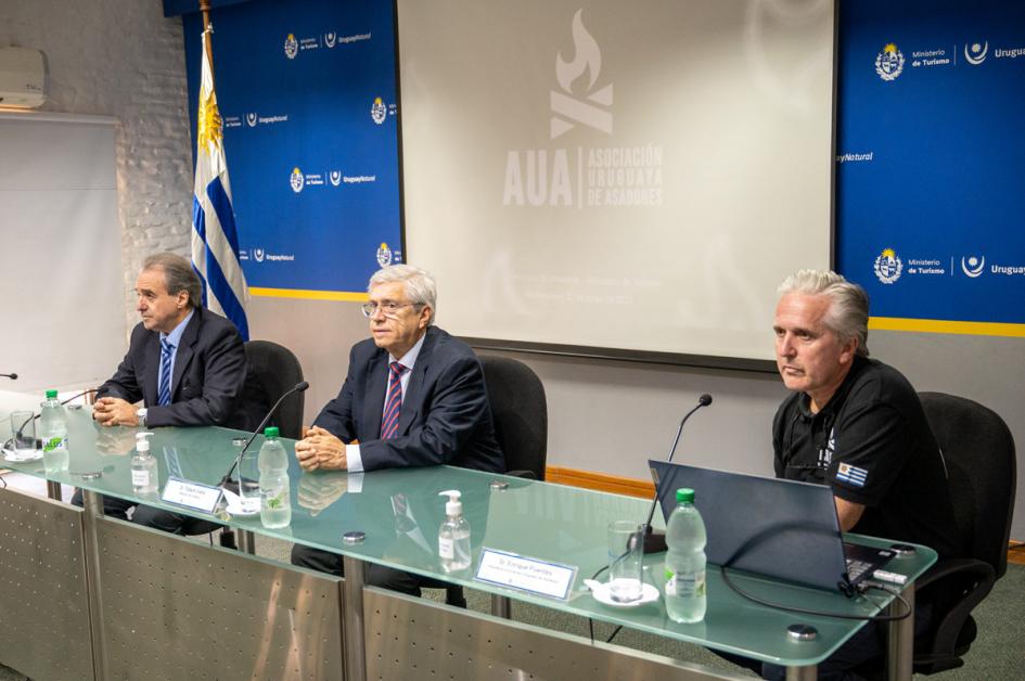 Presentación de la Agenda 2022 de la Asociación Uruguaya de Asadores, en el Ministerio de Turismo