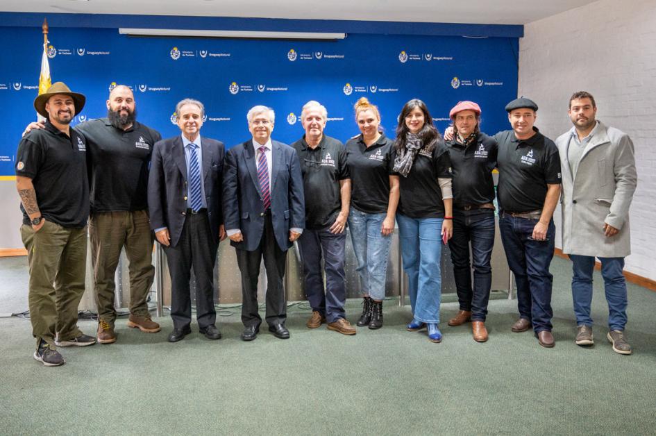 Presentación de la Agenda 2022 de la Asociación Uruguaya de Asadores, en el Ministerio de Turismo