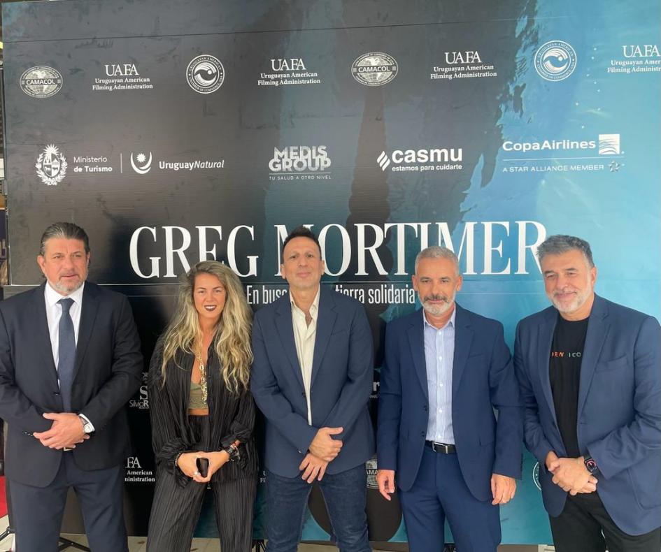Lanzamiento de la película Greg Mortimer en Miami, Estados Unidos Lanzamiento de la película Greg Mortimer en Miami, Estados Unidos