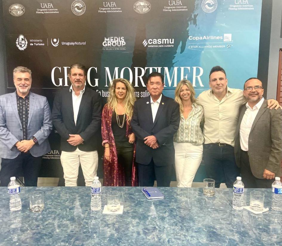 Lanzamiento de la película Greg Mortimer en Miami, Estados Unidos Lanzamiento de la película Greg Mortimer en Miami, Estados Unidos