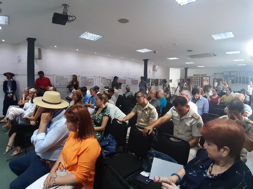 Auditorio en el Lanzamiento de la Fiesta de la Patria Grande