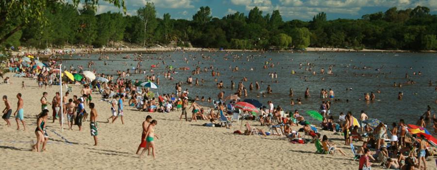 Balneario Las Cañas, departamento de Río Negro