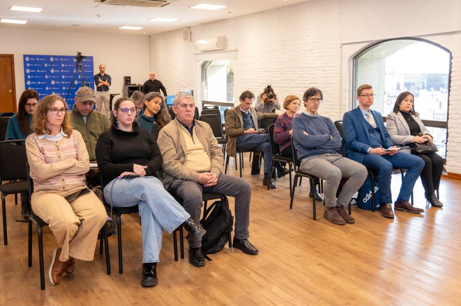La ceremonia se llevó a cabo en la Sala Arredondo del Ministerio de Turismo La ceremonia se llevó a cabo en la Sala Arredondo del Ministerio de Turismo