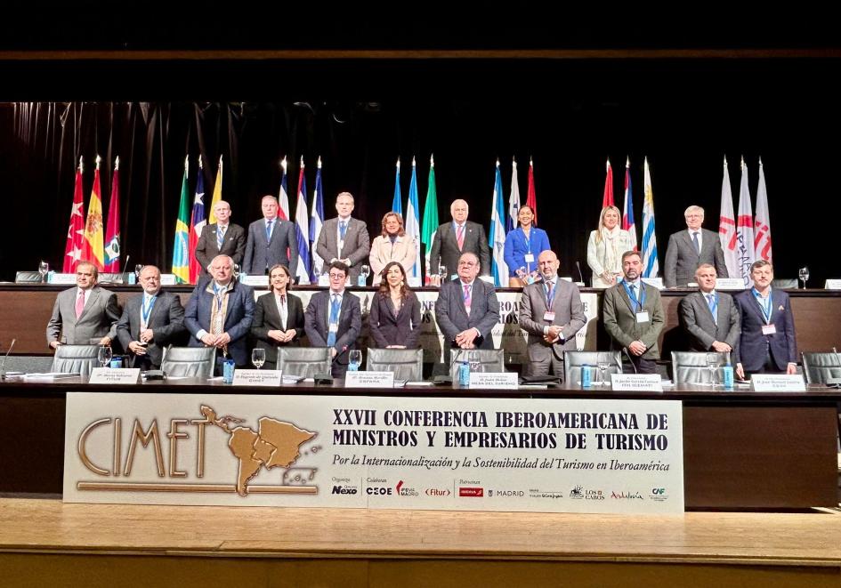 Ministro T. Viera, en XXVII Conferencia Iberoamericana de Ministros y Empresarios de Turismo (CIMET)