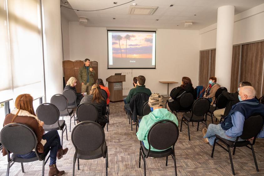 Charla de guías locales en Hotel Salinas del Almirón, Paysandú