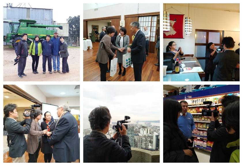 Recorrida por Uruguay y reunión con el embajador Japónes en Uruguay, Tatsuhiro Shindo