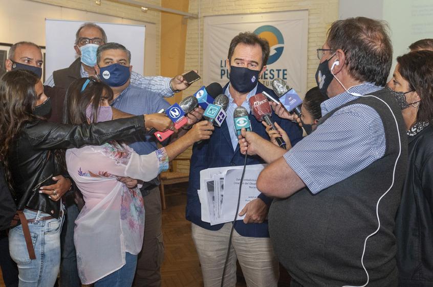 Ministro de Turismo, Germán Cardoso en ronda de prensa Ministro de Turismo, Germán Cardoso en ronda de prensa