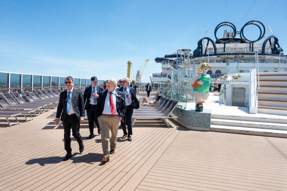 El MSC Seaview es el crucero de mayor capacidad que haya atracado en Uruguay El MSC Seaview es el crucero de mayor capacidad que haya atracado en Uruguay