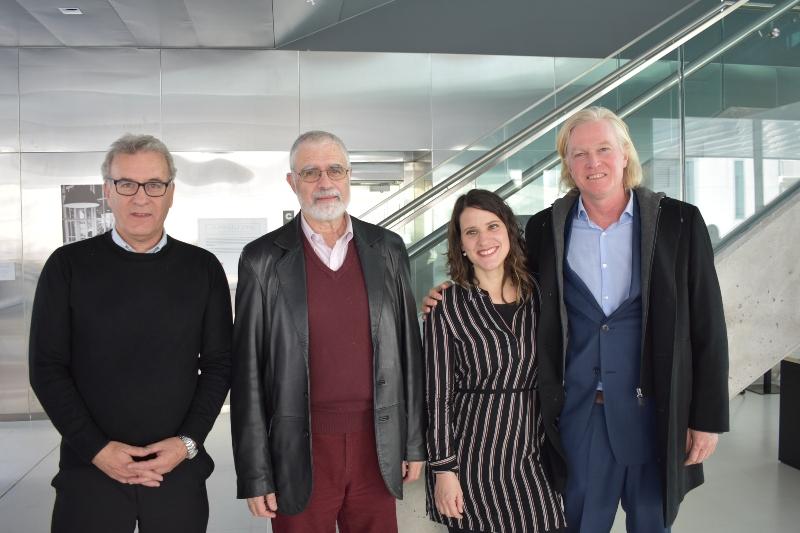 Carlos Fagetti, Benjamín Liberoff, Serrana Díaz, Martín Fontaina 