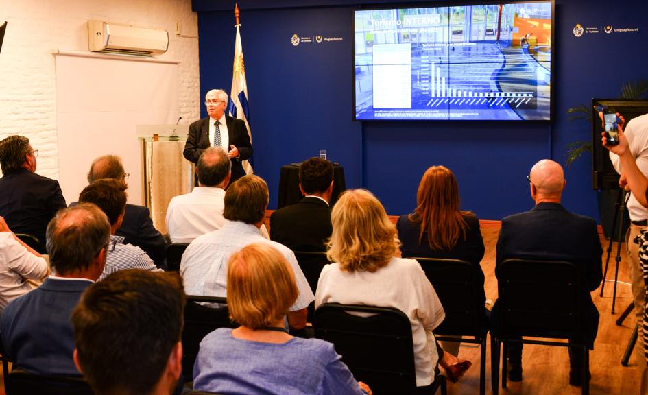 Presentación de datos estadísticos del año 2023, en el Ministerio de Turismo Presentación de datos estadísticos del año 2023, en el Ministerio de Turismo