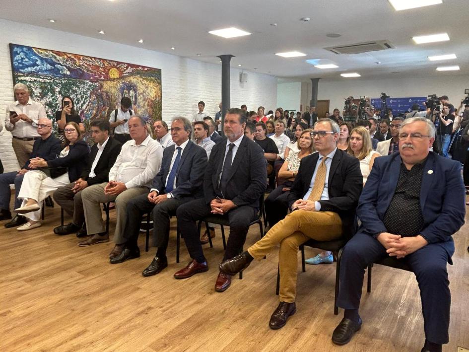 Presentación de datos estadísticos del año 2023, en el Ministerio de Turismo Presentación de datos estadísticos del año 2023, en el Ministerio de Turismo