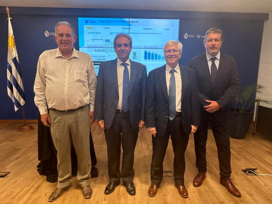 Presentación de datos estadísticos del año 2023, en el Ministerio de Turismo Presentación de datos estadísticos del año 2023, en el Ministerio de Turismo