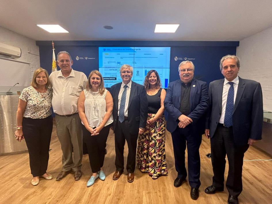 Presentación de datos estadísticos del año 2023, en el Ministerio de Turismo Presentación de datos estadísticos del año 2023, en el Ministerio de Turismo