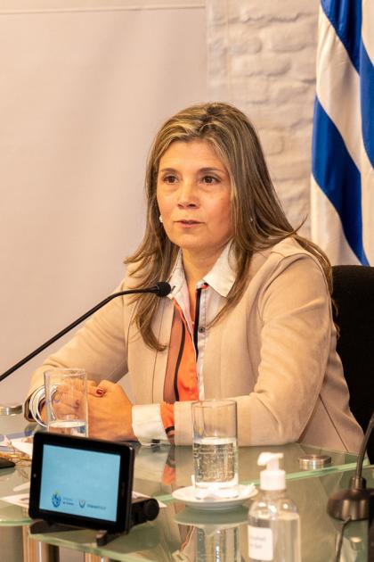 Directora del Banco de Previsión Social, Daniela Barindelli Directora del Banco de Previsión Social, Daniela Barindelli