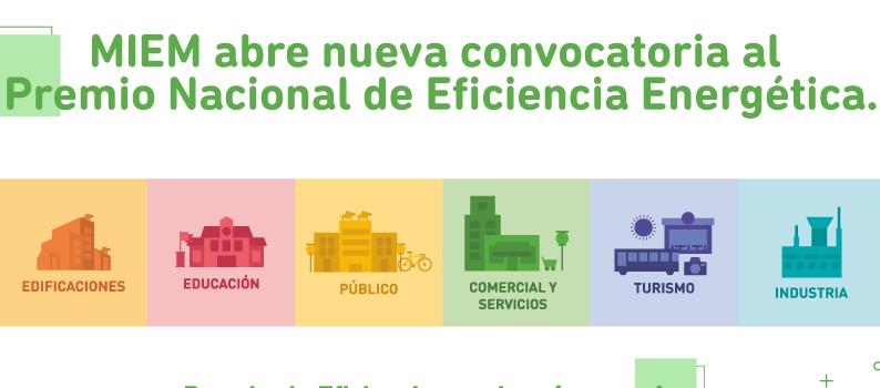 Convocatoria al Premio Nacional Eficiencia Energética 2019 Convocatoria al Premio Nacional Eficiencia Energética 2019