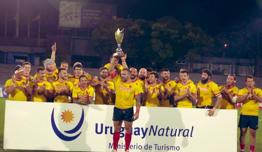 España ganó la Copa Uruguay Natural de Rugby
