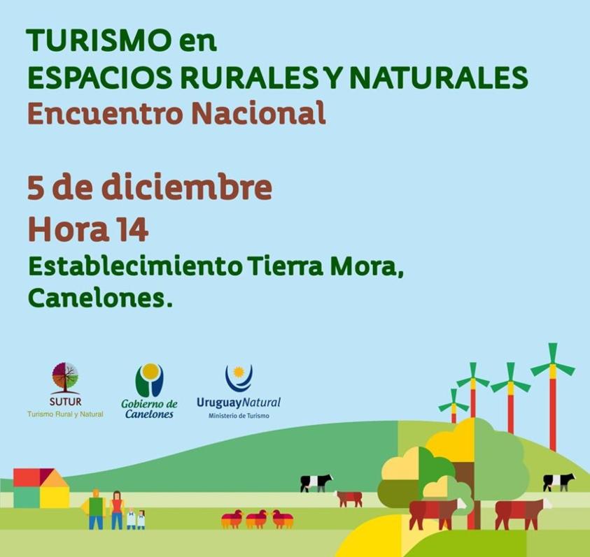 5 de diciembre, 14 horas: Encuentro Nacional de Turismo en Espacios Rurales y Naturales