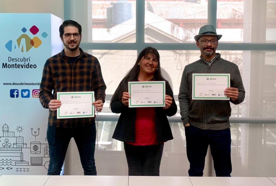 Entrega de premios del concurso fotográfico "Descubrí Montevideo en semana de turismo" Entrega de premios del concurso fotográfico "Descubrí Montevideo en semana de turismo"