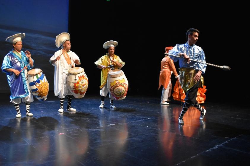 Cierre coordinado por el taller de candombe Matías Silva Escobero