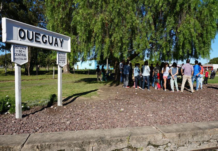 Estación Queguay de AFE, departamento de Paysandú Estación Queguay de AFE, departamento de Paysandú