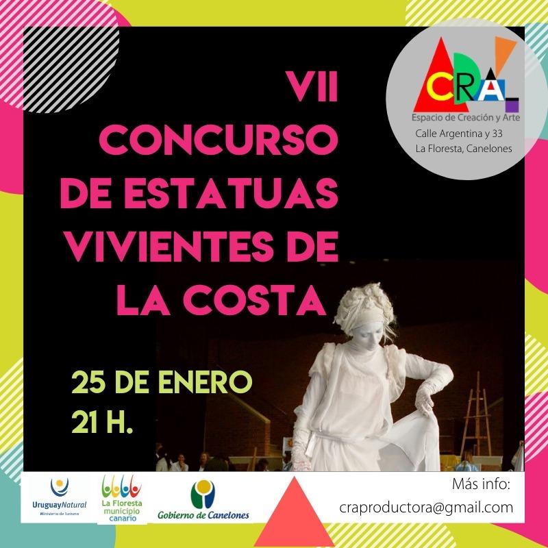 Concurso de estatuas vivientes de La Floresta