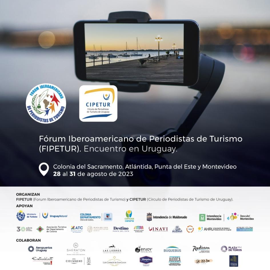 Uruguay recibe al Fórum Iberoamericano de Periodistas de Turismo Uruguay recibe al Fórum Iberoamericano de Periodistas de Turismo