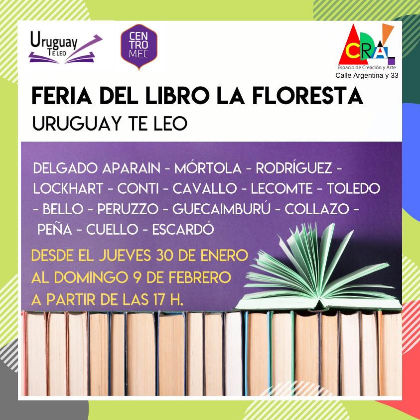 Feria del Libro "Uruguay Te Leo" en espacio CRA