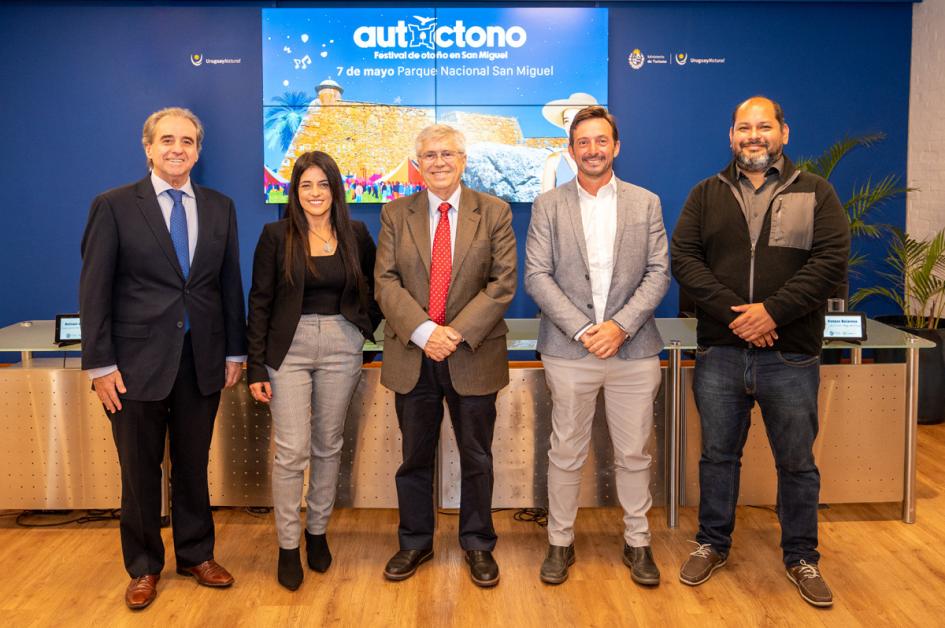 Lanzamiento del Festival "Autóctono", en el Ministerio de Turismo