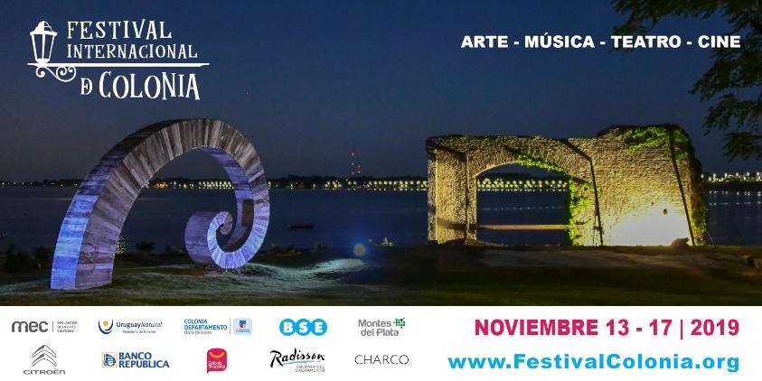 Afiche II Festival Internacional de Colonia, del 13 al 17 de noviembre