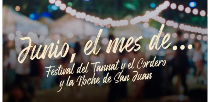 Junio mes del Tannat y el Cordero y la Noche de San Juan Junio mes del Tannat y el Cordero y la Noche de San Juan