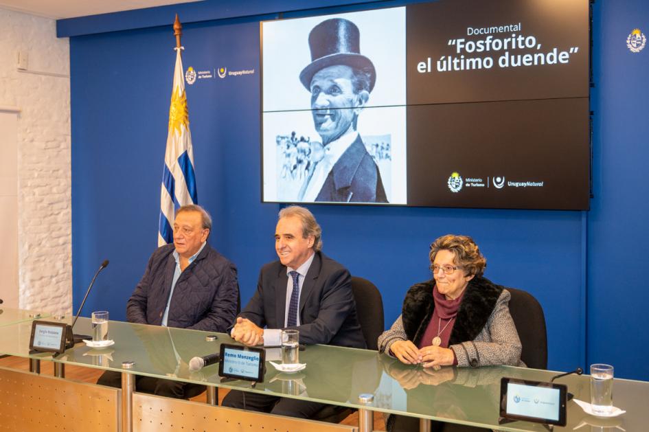 Presentación del documental "Fosforito, el último duende", en el Ministerio de Turismo Presentación del documental "Fosforito, el último duende", en el Ministerio de Turismo