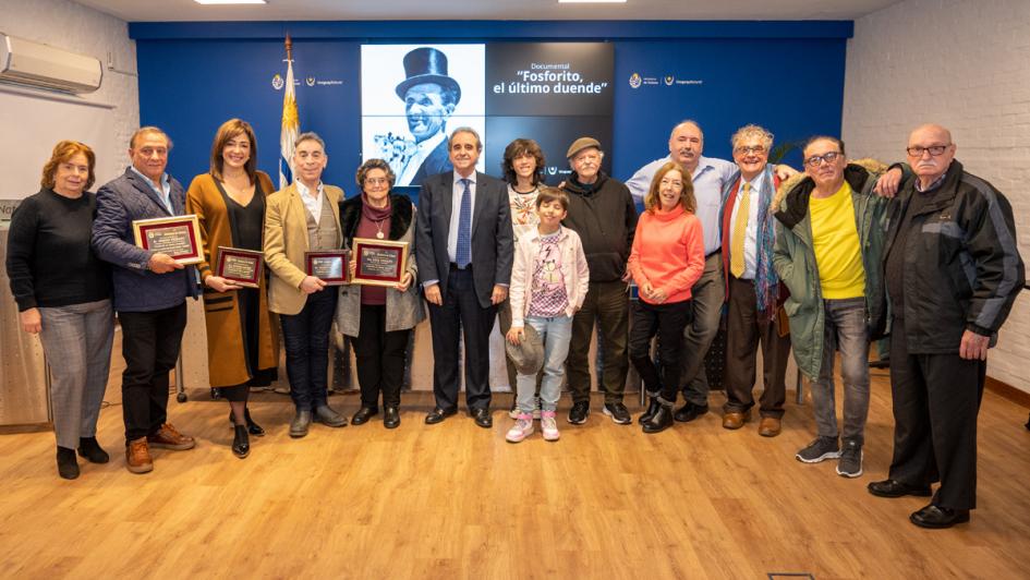 Presentación del documental "Fosforito, el último duende", en el Ministerio de Turismo