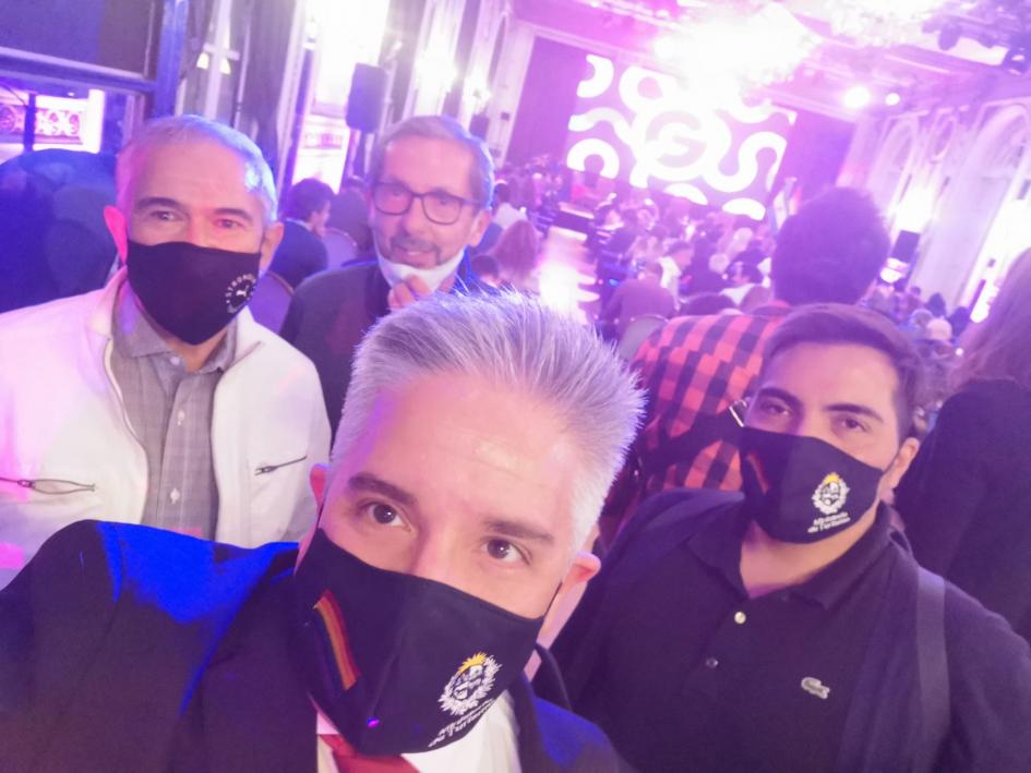 Asesor Técnico Oscar Iroldi y Mauricio Muñoz, representantes del Ministerio de Turismo en GNetwork360 Asesor Técnico Oscar Iroldi y Mauricio Muñoz, representantes de Ministerio de Turismo en GNetwork360