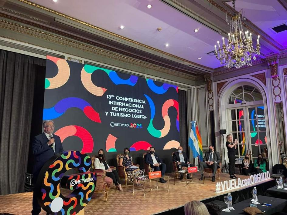 13ª Conferencia Internacional de Negocios y Turismo LGBT+, en el Alvear Palace Hotel, Buenos Aires. 13ª Conferencia Internacional de Negocios y Turismo LGBT+, en el Alvear Palace Hotel, Buenos Aires.