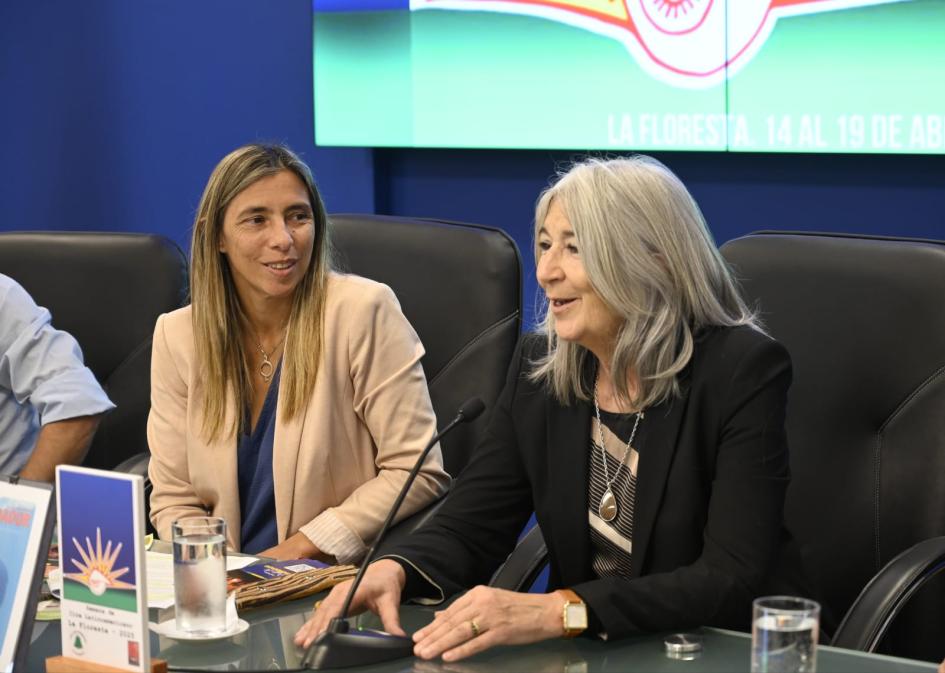 Hyara Rodríguez, integrante de la organización de la Semana de Cine Latinoamericano de La Floresta Hyara Rodríguez, integrante de la organización de la Semana de Cine Latinoamericano de La Floresta