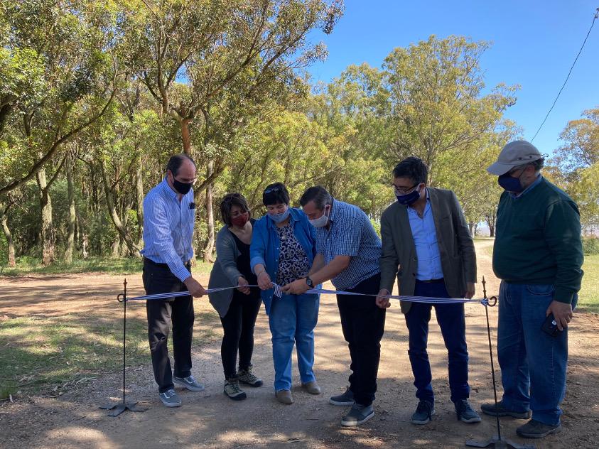 Inauguración del Sendero de ecoturismo y desarrollo local "Camino del Indio" en Kiyú, San José.